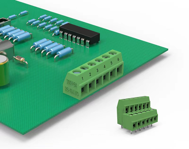 PCB kruvitüüpi klemmiplokid